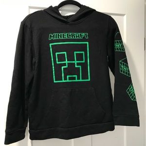 19. Black Minecraft Creeper Hoodie $8